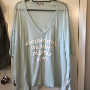 Wildfox oversized Tee shirt SMALL